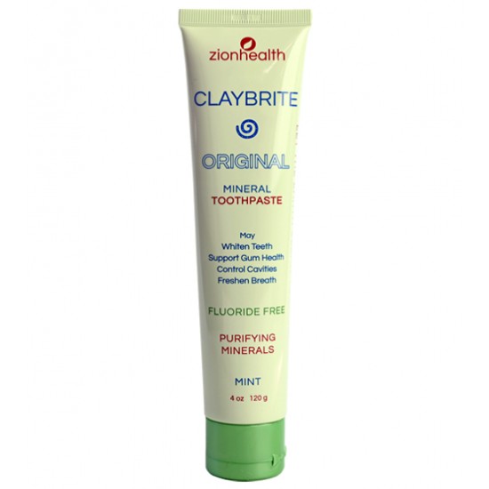 ClayBrite Toothpaste for gum problems, bad breath, and gum disease