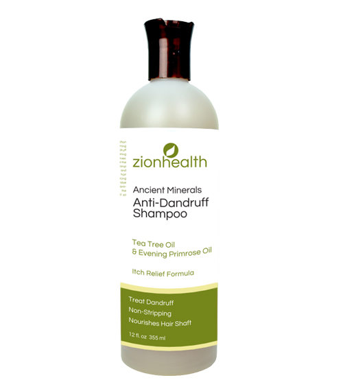 Zion Health Anti-Dandruff Shampoo 12oz