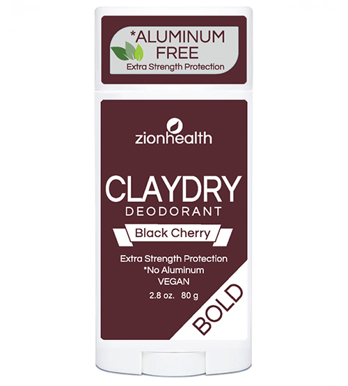 Clay Dry Bold - Black Cherry Vegan Deodorant 2.8oz.