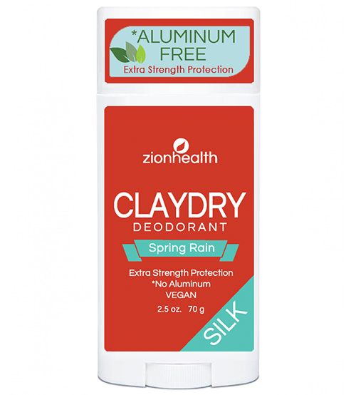 Clay Dry Silk - Spring Rain Vegan Deodorant