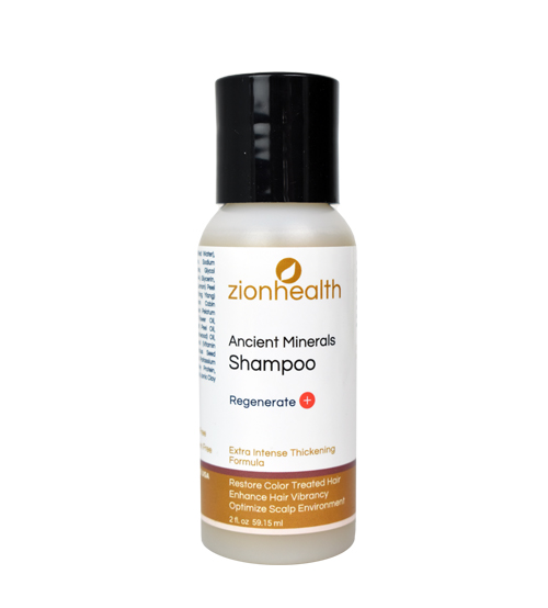 Zion Health Regenerate Plus + Extra Intense Thickening Shampoo 2oz